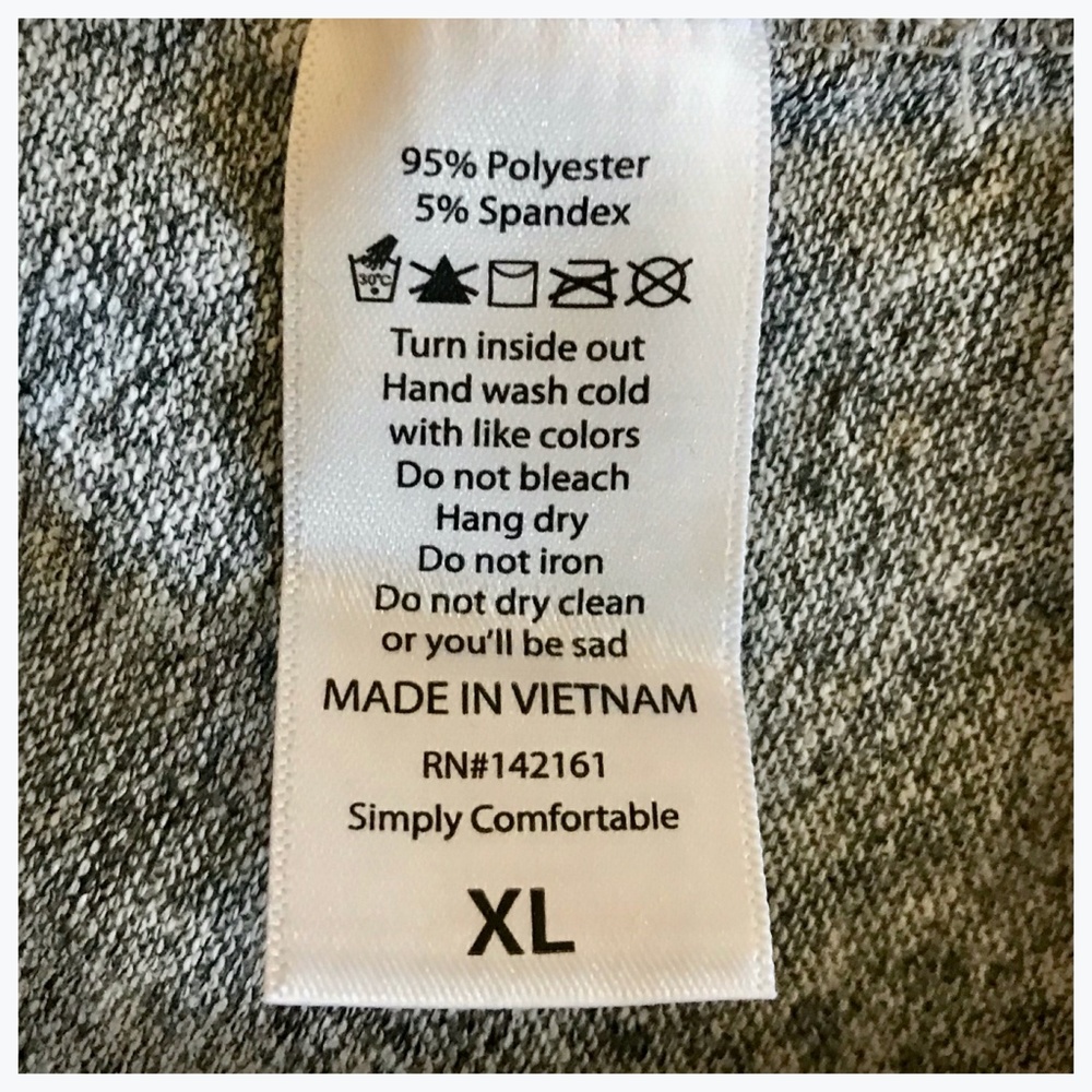 Elegant Silver Cardigan Duster XL - Picture 12 of 15